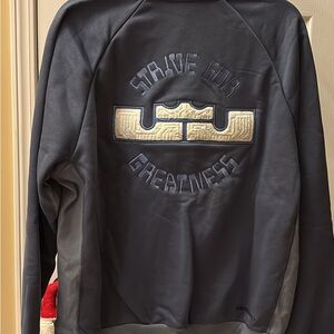 Nike LeBron Strive for Greatness Jacket - Gray